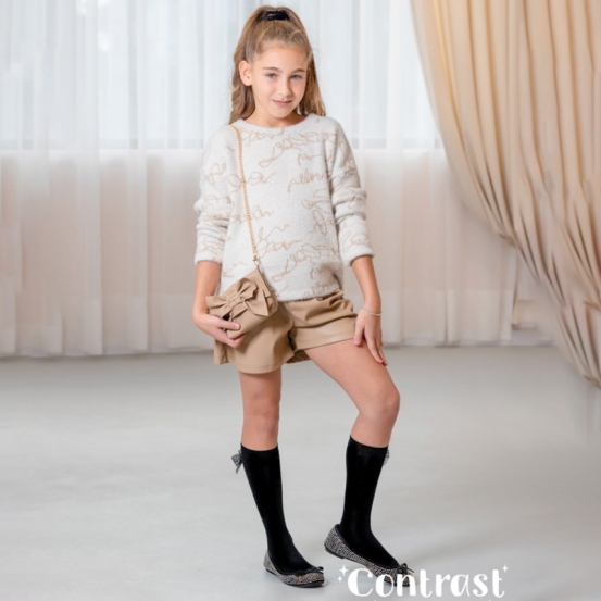 Детска блуза за момиче Contrast Детска блуза за момиче Contrast