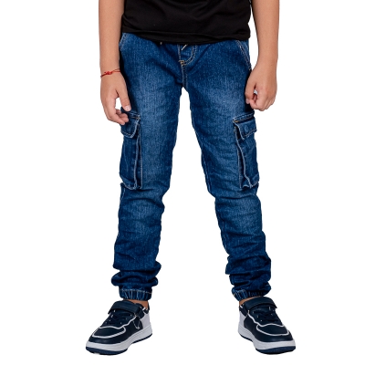 Тийн дънково долнище за момче Fashion Kids