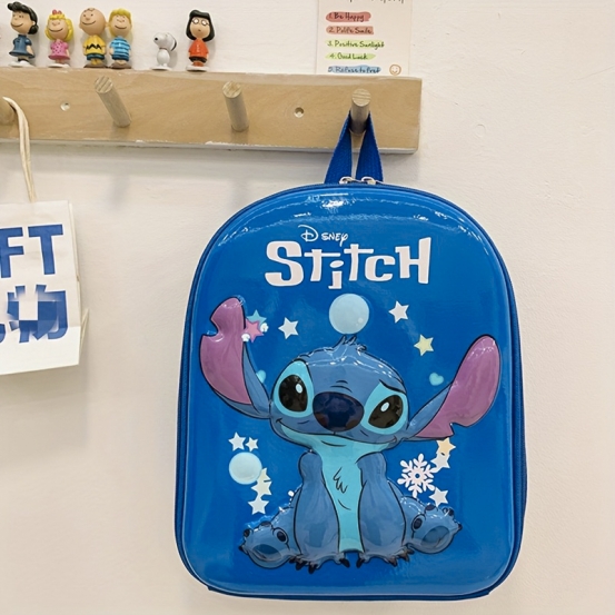 Детска раница за момче със Stitch – твърд панел и щампи