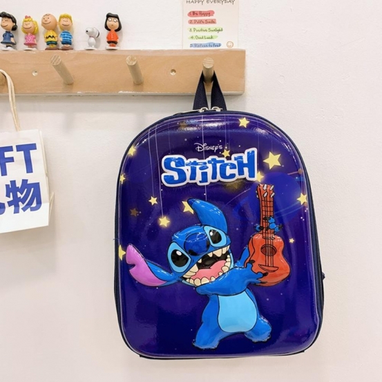 Детска раница за момче със Stitch – твърд панел и щампи