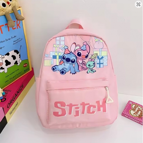 Детска раница Stitch – За момиче с анимационна щампа Детска раница Stitch – За момиче с анимационна щампа